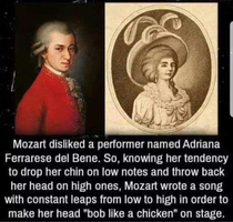 Mozart was a SAVAGE