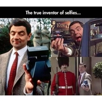 Mr Bean did it first