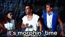 MRW I discover that Mighty Morphin Power Rangers is available on Netflix