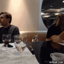 MRW I go out to dinner with friends and realize everyone brought a date but me