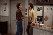 MRW I see a string of Seinfeld references in a thread