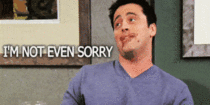 MRW I spent the day watching friends instead of studying