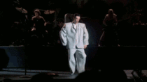 MRW I was little and tried on one of my dads suits while he was at work