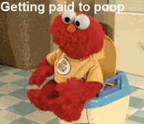 MRW Im in the bathroom on my first day at a real job
