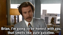 MRW my friend offers me some homemade moonshine from the hills of Tennessee