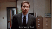 MRW my girlfriend said I only watch X-Files for Scully