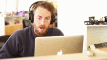 MRW the song Im listening to says a word exactly at the same moment Im typing the same word