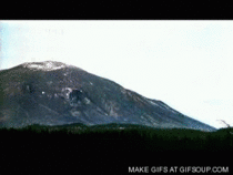 Mt Saint Helens Erupting