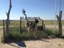 Mt Sunflower the highest point in Kansas