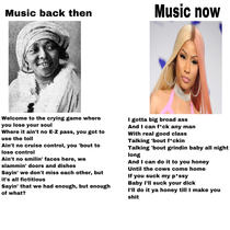 Music then was so much cleaner and better