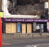 Must have been some laser