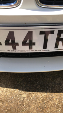 My actual plateafter I saw something similar