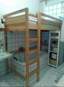 My agent told me its a one bedroom with attached bathroom
