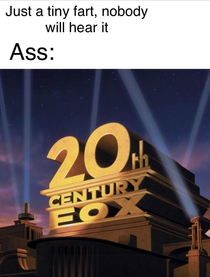 My ass