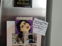 My aunt has a magnet that annoys me a little bit so I added an addendum from the opposite perspective