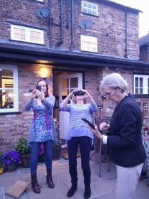 My aunts and my grandmother embracing technology