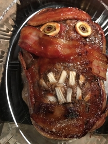 My Aunts Halloween Meatloaf Im Now a Vegetarian