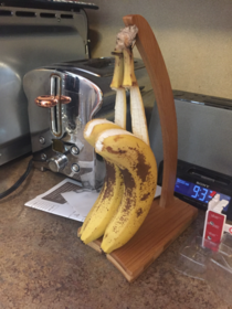 My bananas look like they hung themselves