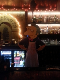 My bartender wins Halloween