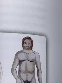 My biology book has a picture of obi wan kenobi from episode  as a representation of a man Brilliant