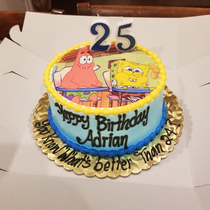 My birthday cake this year from my gf