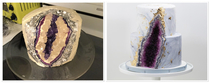My Birthday cake  vs professionals