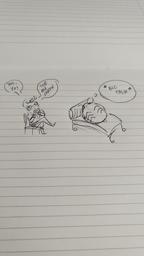 My boyfriend is a programmer this is what I imagine when he tells me he is fixing a bug