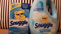 My boyfriend is creeped out by the Snuggle bears eyes So in effort to help him do laundry
