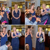 My boyfriend told me Under no circumstances are you allowed to catch the bouquet Apparently God had other plans