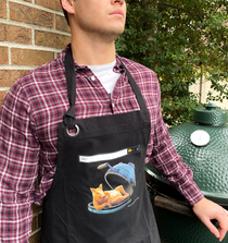 My brother asked for a grilling apron for Christmas