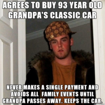 My brother can be a scumbag too