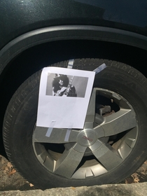 My brother thought it would be a great idea to Slash peoples tires for April Fools Day