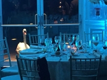 My buddy just went to the wedding last weekend and this swan wouldnt stop staring at him through door