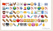 My buddy made a description of the COVID outbreak using only emojis