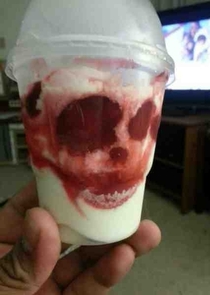 My cousin ordered a parfait and got a soul of the damned instead