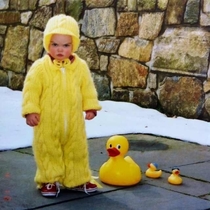 My cousin was forced to take this easter photo years ago