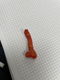 My coworker pulled this out of the Cheetos bag
