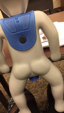 My CPR baby has glutes of steel