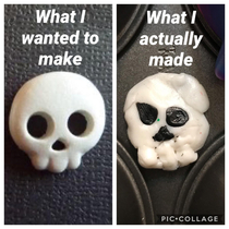 My crafting skullsskills need some work