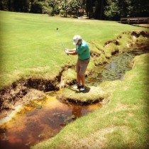 My dad always wanted his own island to golf on