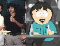 My dad died a few weeks ago and I was going through some old pictures of him when I noticed something about him and his favorite TV character