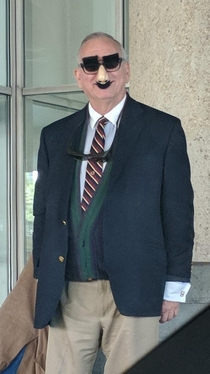 My dad told me it might be hard for me to find him at the airport because he looks so much different after losing weight 