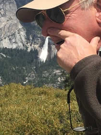 My dad took a funny picture in Yosemite