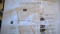 My Dad Tried to Print a Video on YouTube