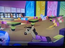 My daighter was watching My Little Pony when suddenly The Jesus