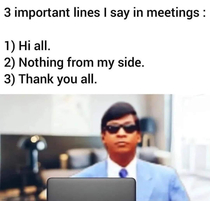 My daily zoom conference call meeting at work