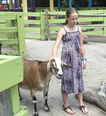 My daughter and her murder goat will find you