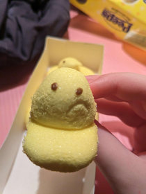 My daughter had a peep and it was sad
