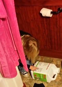 My daughter reminded me of the struggle of pooping before cell phones