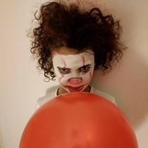 My daughters birthday was yesterday  She didnt want to be a princess or a fairy  She wanted to be a pennywise  I hope she always stays weird